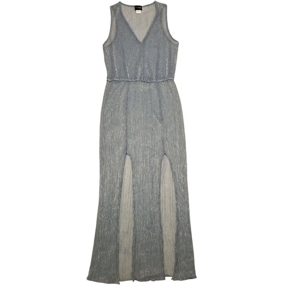 Elegant Blue Women's Swim Coverup - Picture 1 of 11